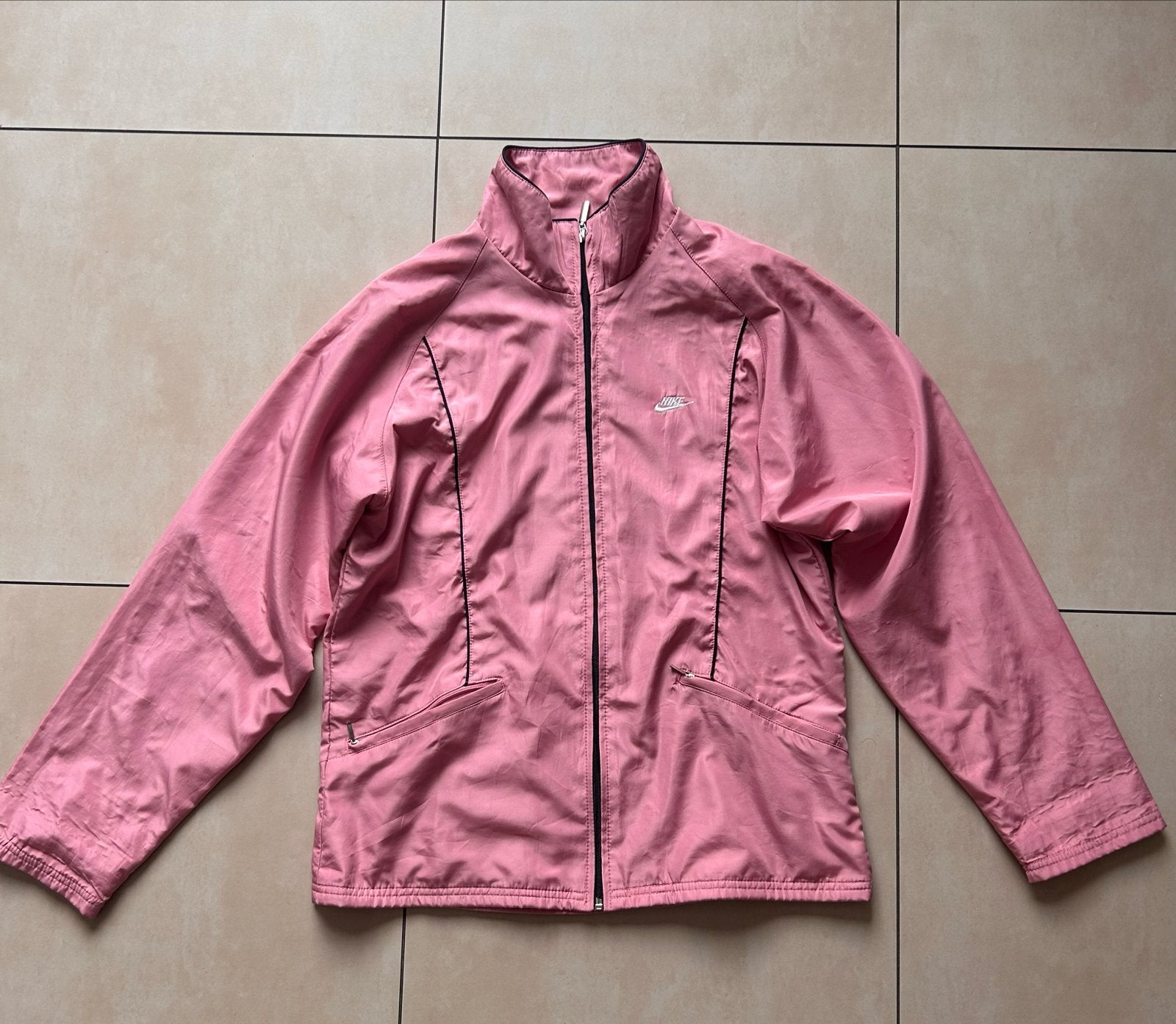 Roze Nike Sportjack - Zo goed als nieuw, Ophalen of Verzenden, Zo goed als nieuw, Maat 38/40 (M), Roze