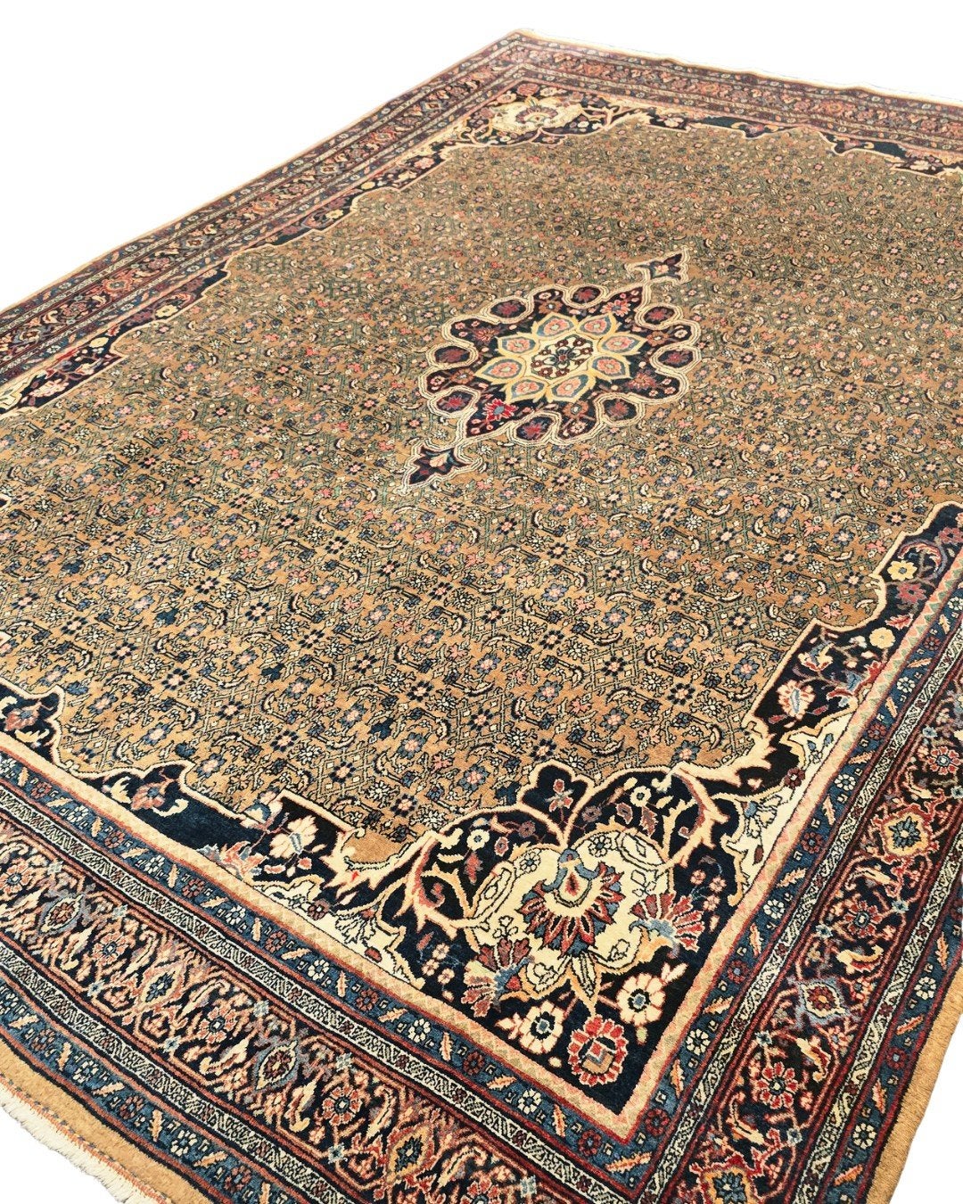 Perzisch tapijt Bidjar 340x230 wollen vloerkleed iran