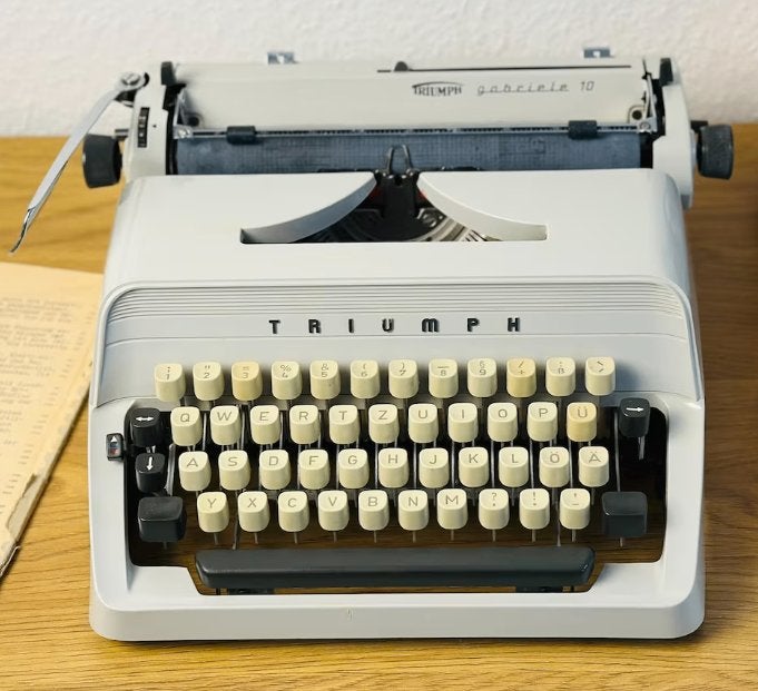 vintage typemachine, Diversen, Typemachines, Ophalen, Gebruikt