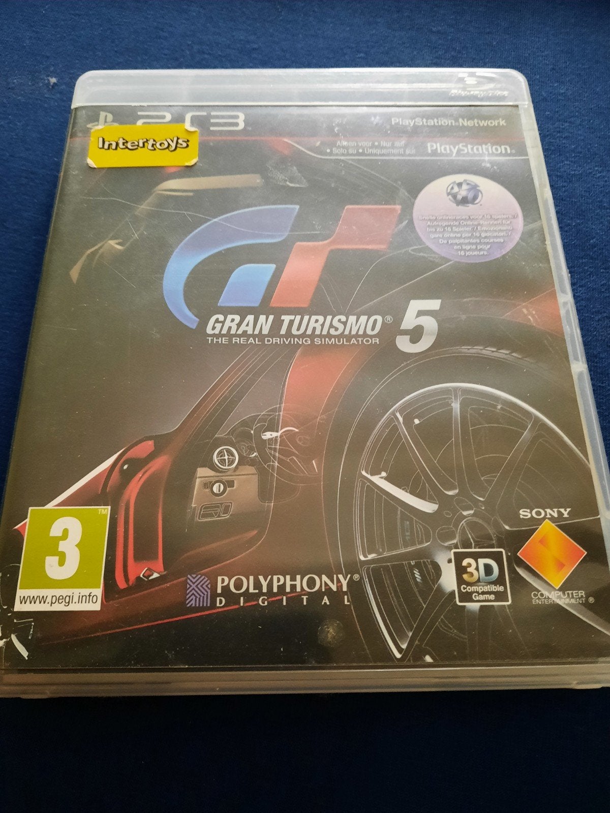 Gran Turismo 5, PS3, Gebruikt, 1 speler, Racen en Vliegen, Eén computer
