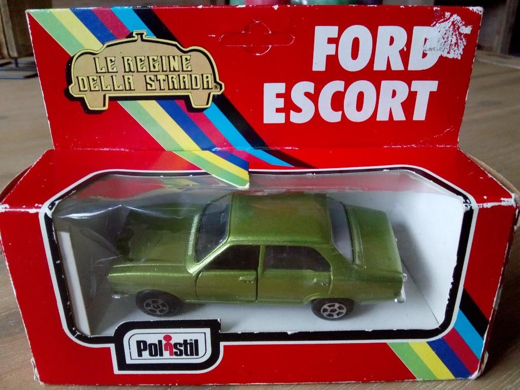 Polistil Ford Escort MK1, Ophalen of Verzenden, Zo goed als nieuw, Auto, Overige merken