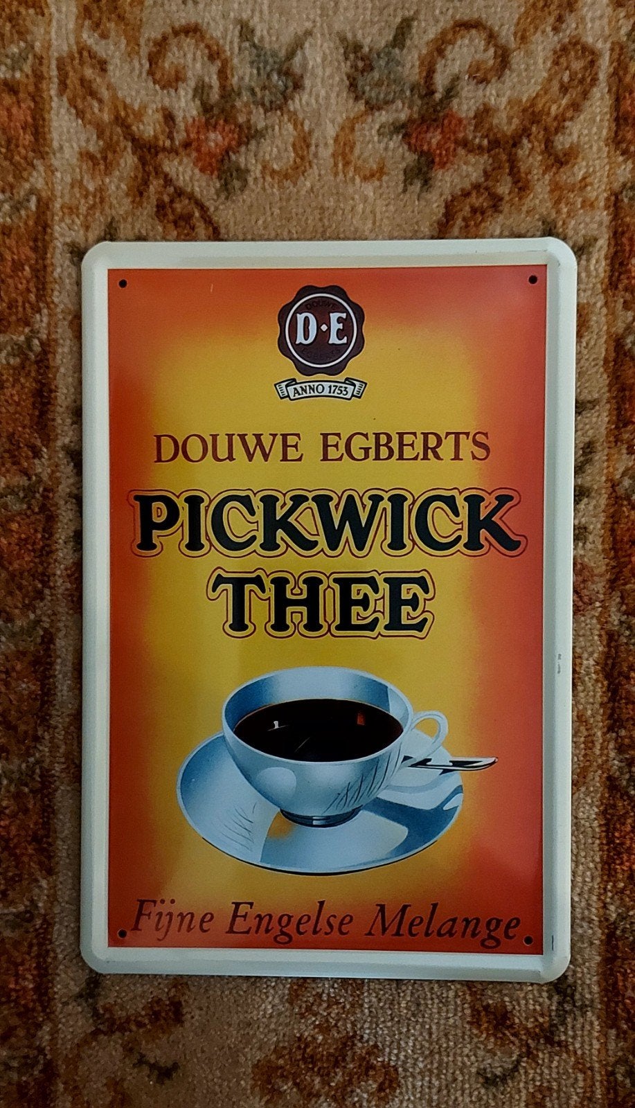 Als Nieuw! Pickwick Thee reclame, Ophalen of Verzenden, Zo goed als nieuw