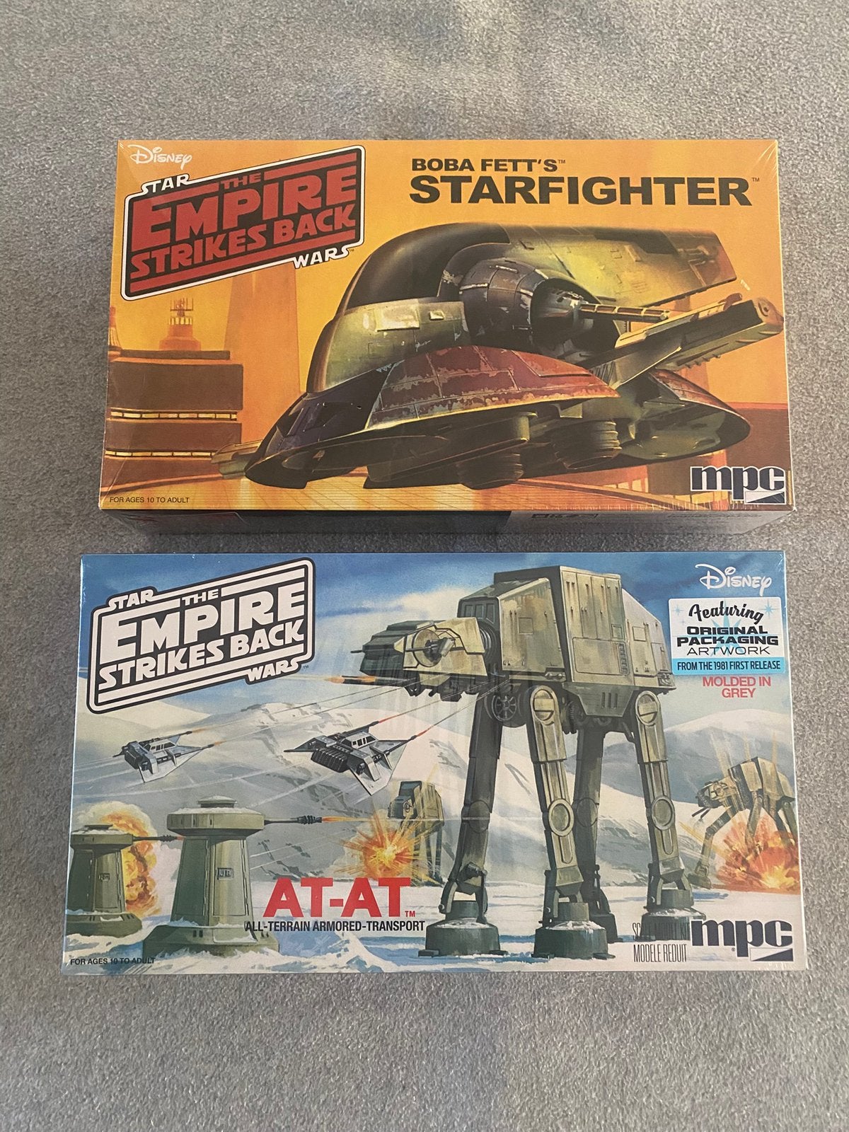 Star Wars MPC bouwpakketten geseald, Ophalen of Verzenden, Zo goed als nieuw, Actiefiguurtje