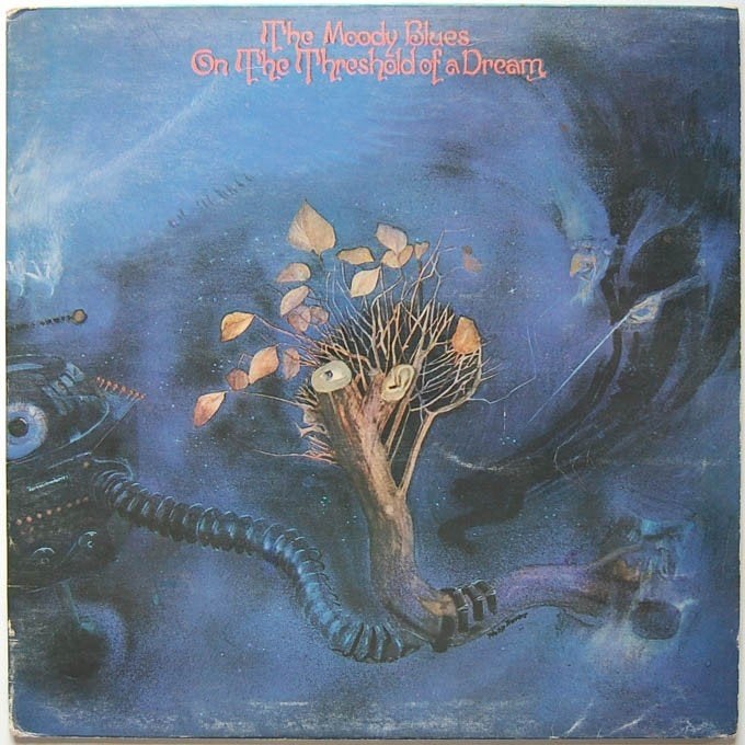 The Moody Blues - On the Threshold of a Dream, LP, Pop, Zo goed als nieuw, 12 inch