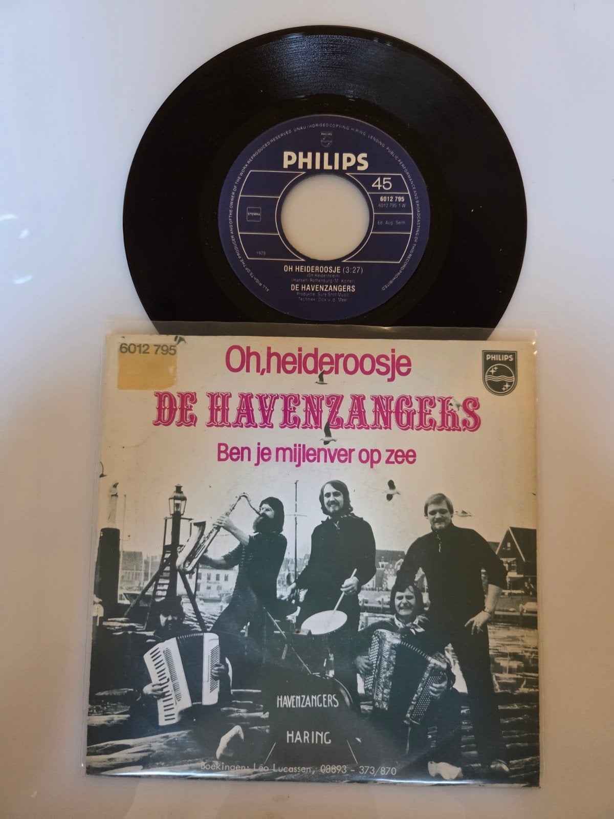 De Havenzangers - Oh, Heideroosje, Ophalen of Verzenden, Gebruikt, 7 inch, Nederlandstalig