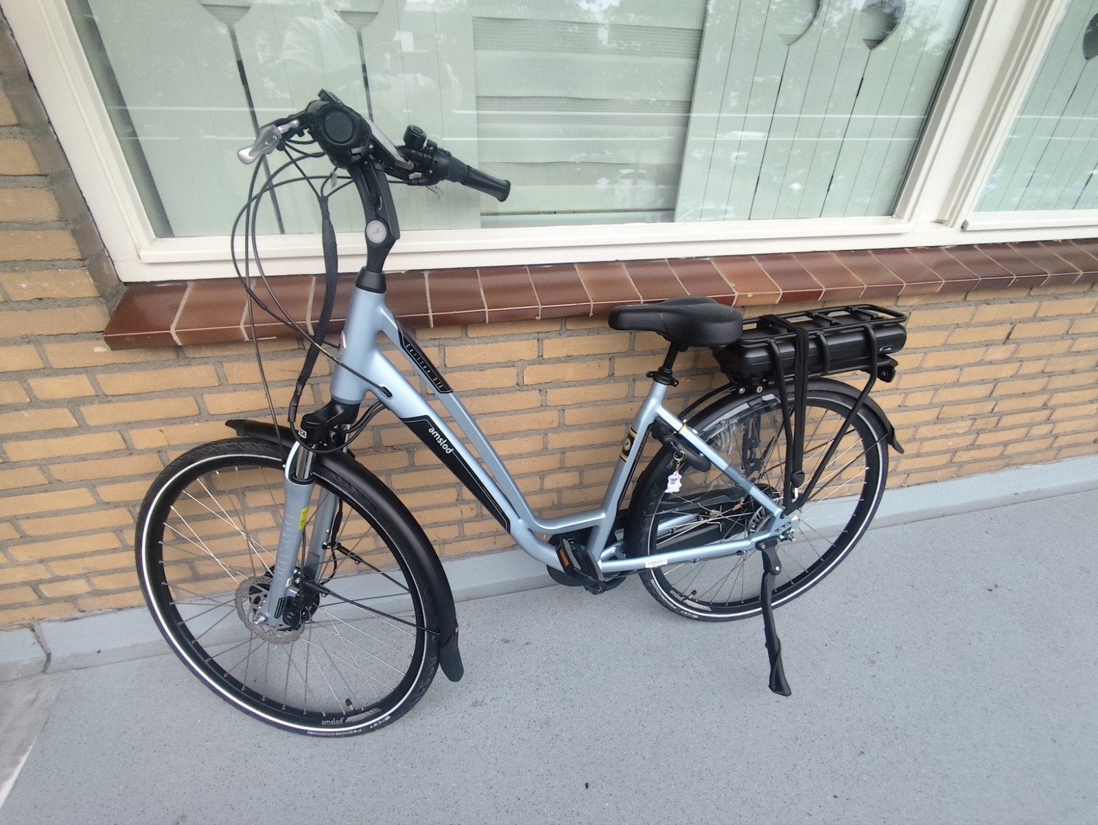 Amslod Carlton STX E-bike - Zo goed als nieuw, Ophalen, Zo goed als nieuw, 50 km per accu of meer