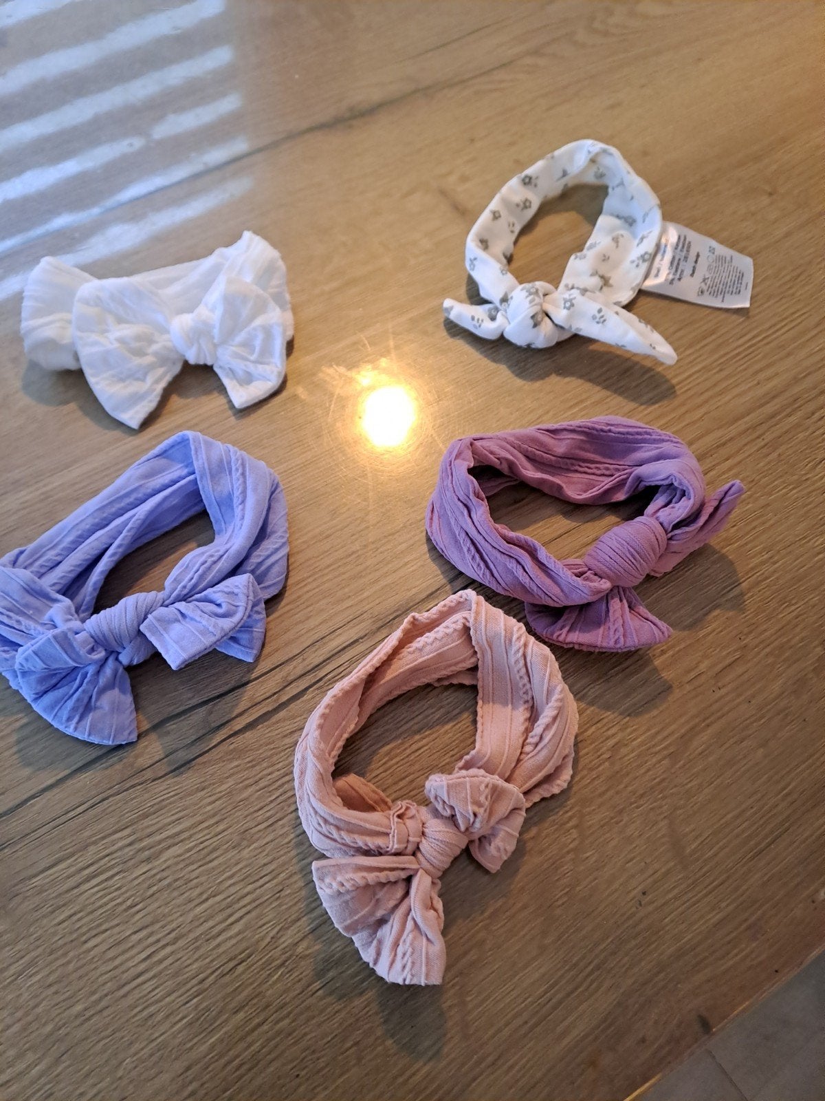 5 schattige hoofdbandjes voor baby meisjes, Kinderen en Baby's, Ophalen of Verzenden, Gebruikt, Onbekend