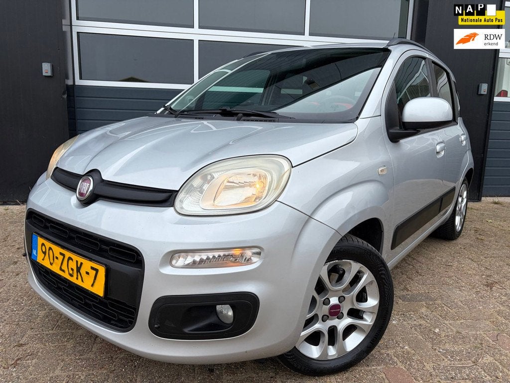 Fiat Panda 0.9 TwinAir Sempre|Airco|Zeer nette auto!|, Voorwielaandrijving, Euro 5, Zwart, Panda