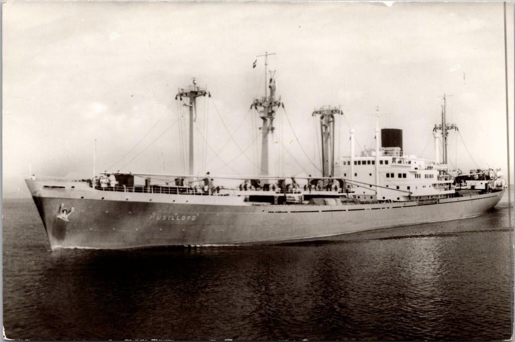m.s. Musi Lloyd - Rotterdam, Verzenden, 1960 tot 1980, Ongelopen, Zuid-Holland