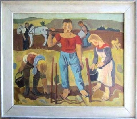 op het veld===Erwin Pohl 1896-1977===nieuwe zakelijkheid, Ophalen