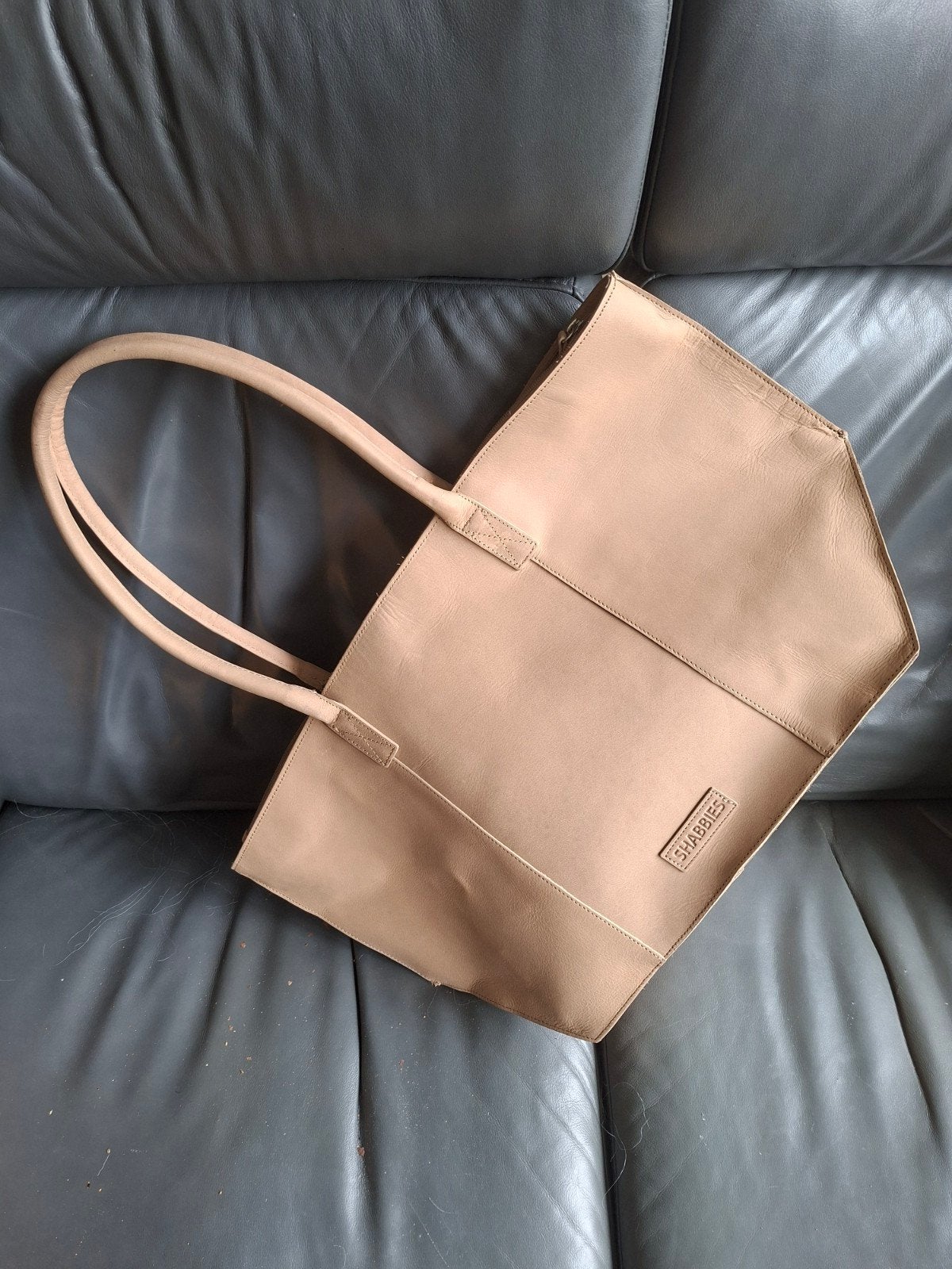 Shabbies handtas, Sieraden, Tassen en Uiterlijk, Tassen | Damestassen, Ophalen of Verzenden, Beige, Handtas
