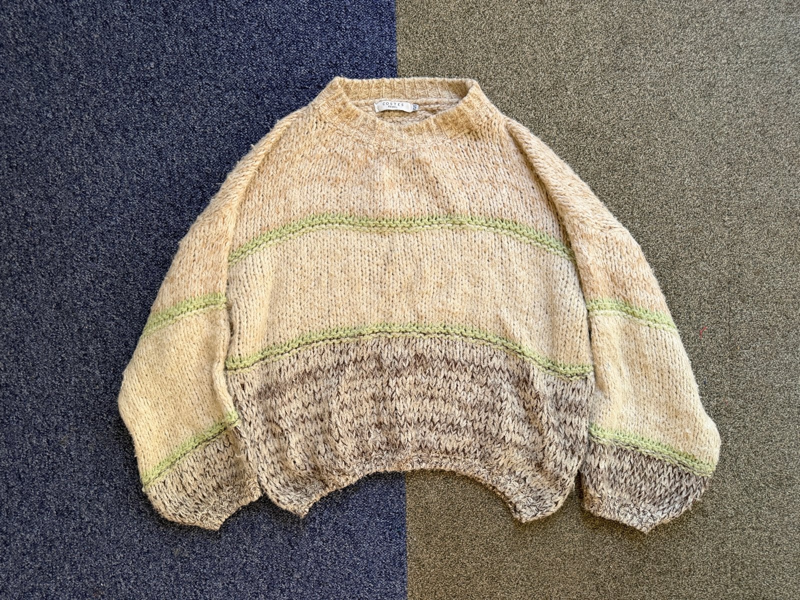 Costes Knitter sweater XS/S, Kleding | Dames, Truien en Vesten, Ophalen of Verzenden, Gedragen, Maat 34 (XS) of kleiner, Beige