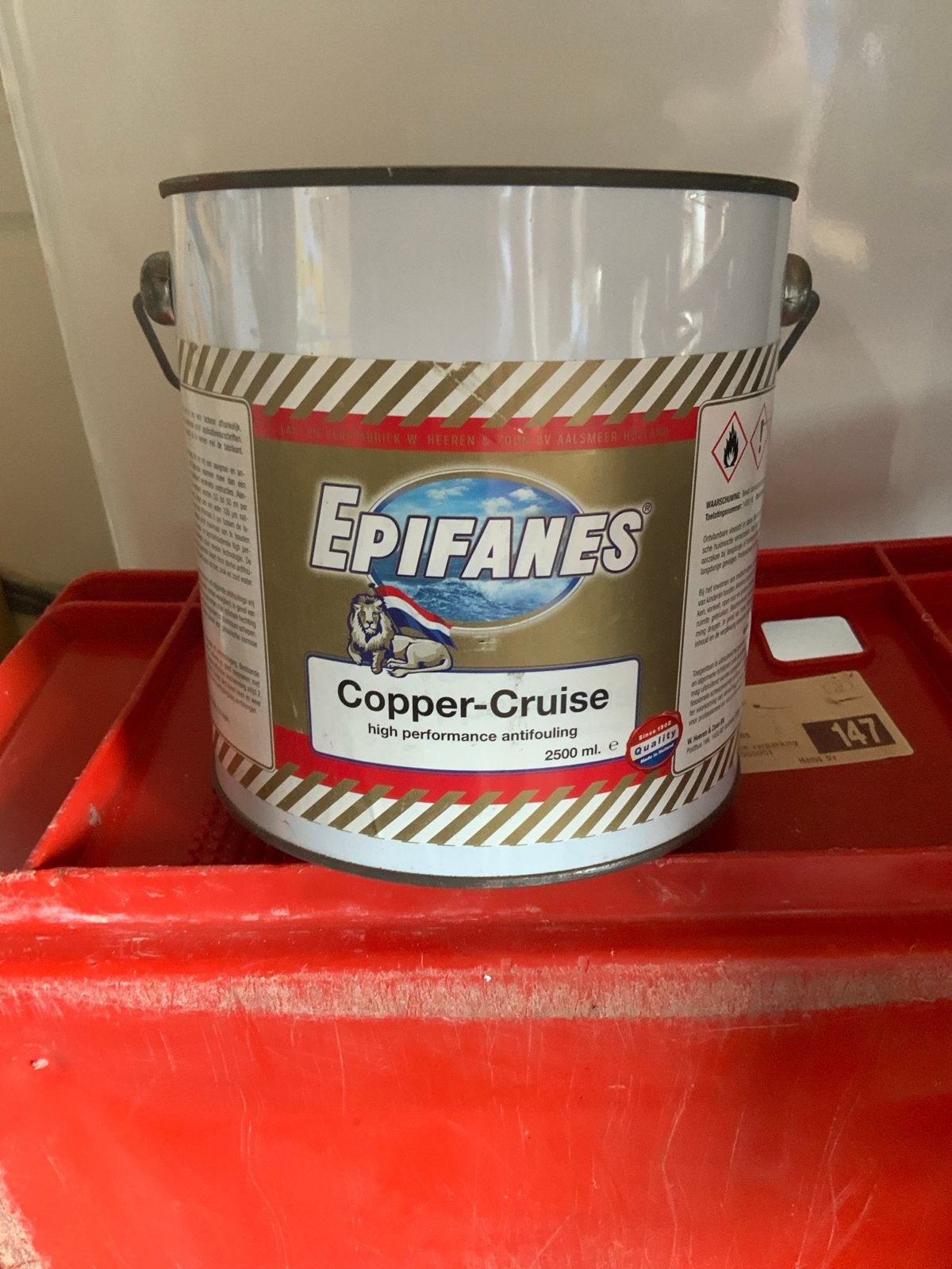 Epifanes Copper-Cruise antifouling 2500 ml, Watersport en Boten, Accessoires en Onderhoud, Ophalen, Nieuw, Onderhoud en Reparatie