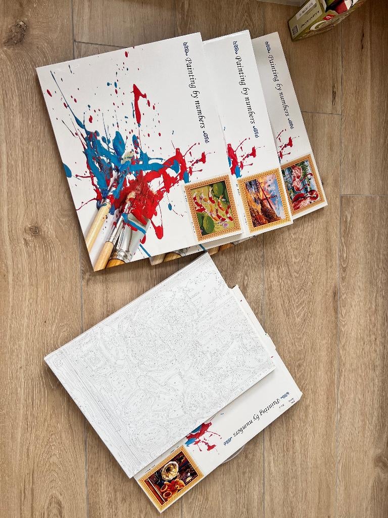 Paint by numbers., Ophalen of Verzenden, Nieuw, Acrylverf