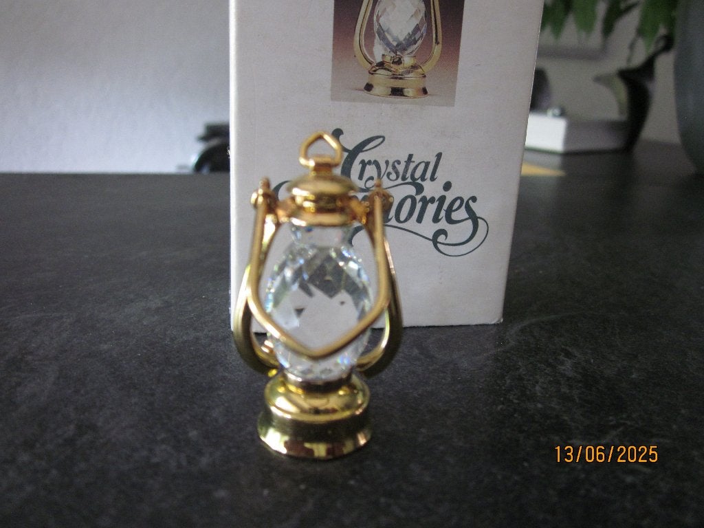 Swarovski memorie Petroleumlamp incl. doos & certificaat, Ophalen of Verzenden, Nieuw, Figuurtje