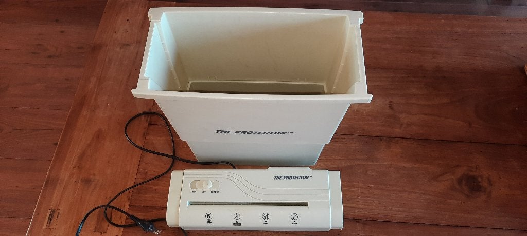 papierversnipperaar, Ophalen, Gebruikt