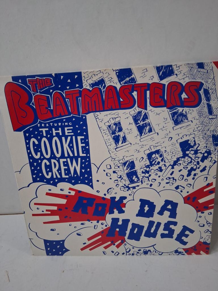 The Beatmasters ft. The Cookie Crew - Rok Da House (Vinyl), Cd's en Dvd's, Vinyl | Dance en House, Gebruikt, 1980 - 1989, Ophalen of Verzenden