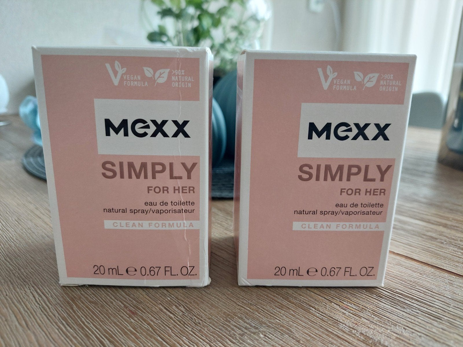Mexx Woman Simply For Her Eau de Toilette 2 x 20ml, Verzenden, Nieuw