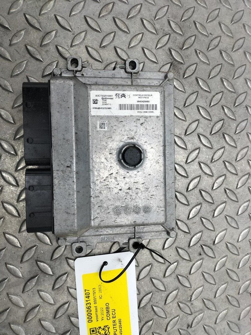 OPEL COMBO K9 FAMILIALE Combo Life COMPUTER ECU 2022, Ophalen of Verzenden, Gebruikt, ARN erkend