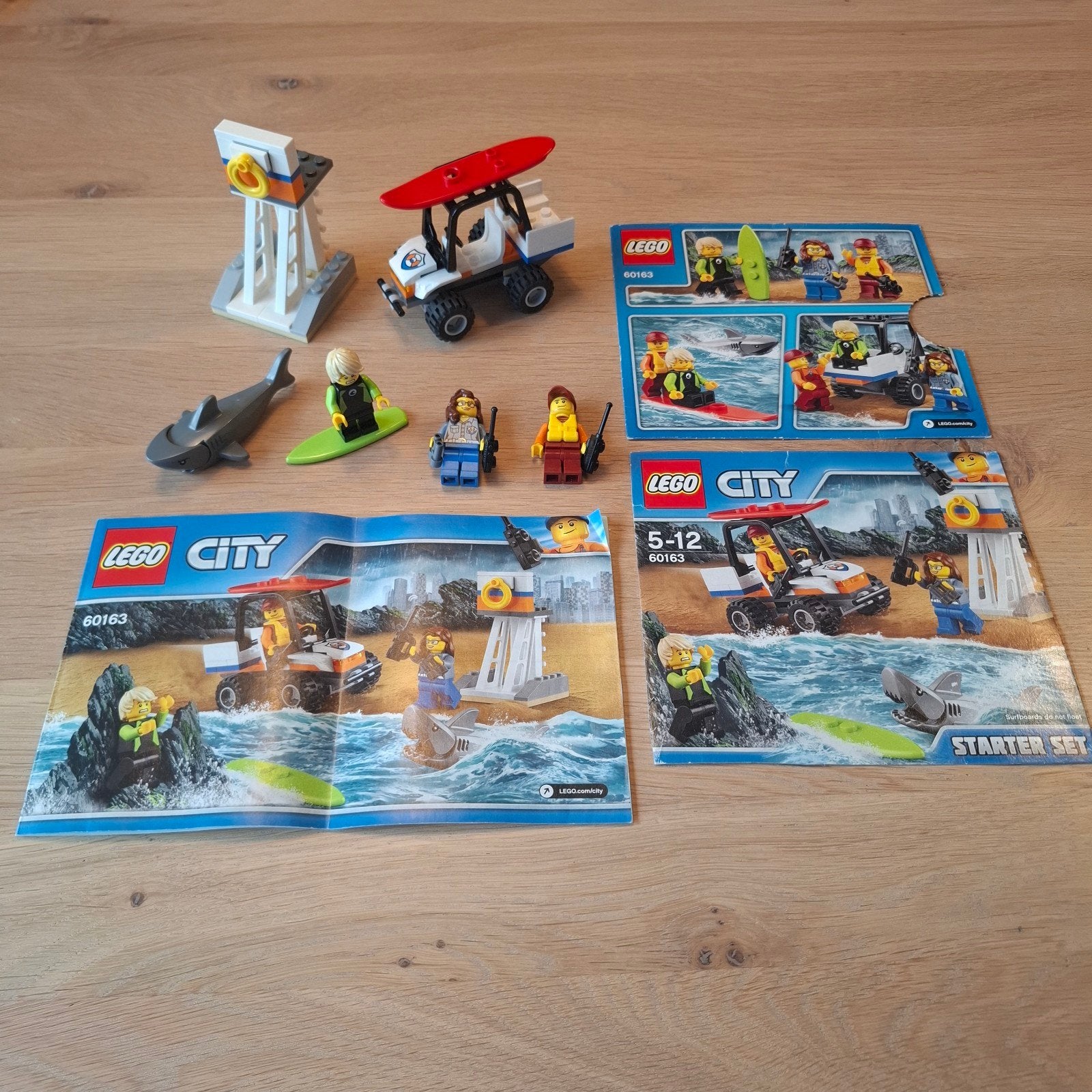 60163 Lego City Reddingsbrigade starter set, Compleet, City, Lego, Ophalen of Verzenden