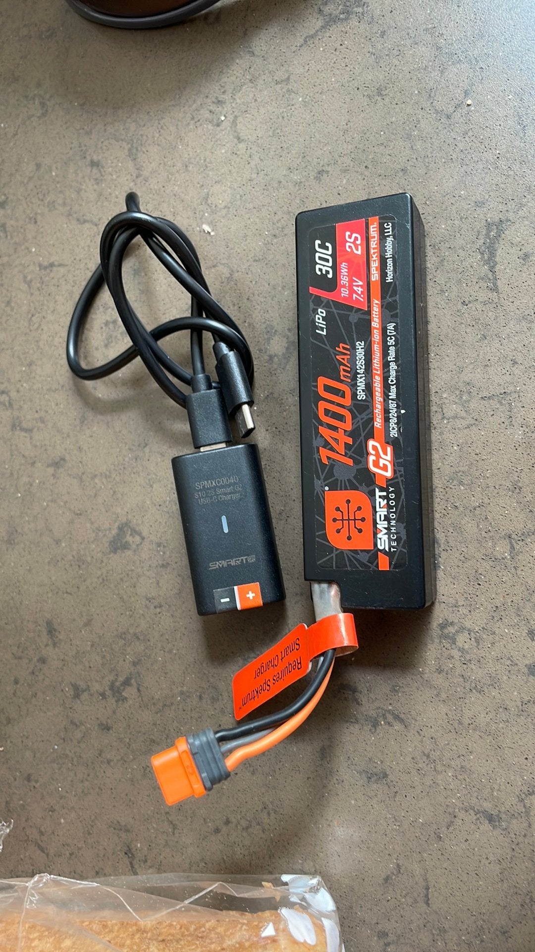 Spektrum Smart G2 LiPo Batterijen en Opladers Set, Elektro, Ophalen of Verzenden, Zo goed als nieuw, Onderdeel