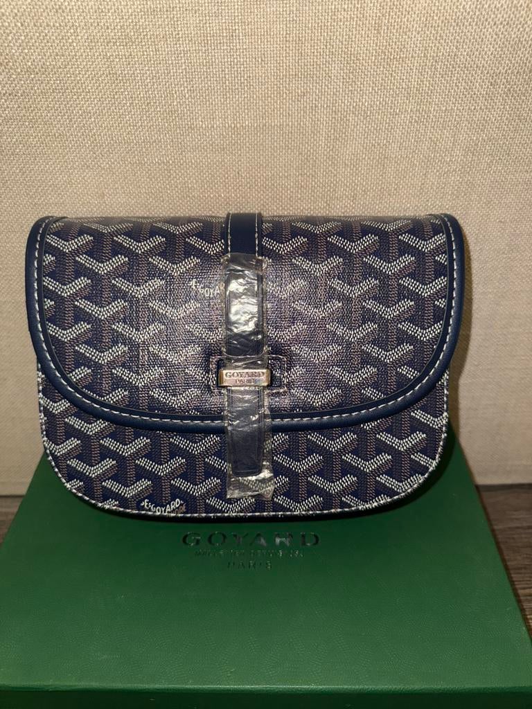 GOYARD SCHOUDERTAS HEREN NIEUW!, Sieraden, Tassen en Uiterlijk, Tassen | Schoudertassen, Verzenden, Zo goed als nieuw, Zwart