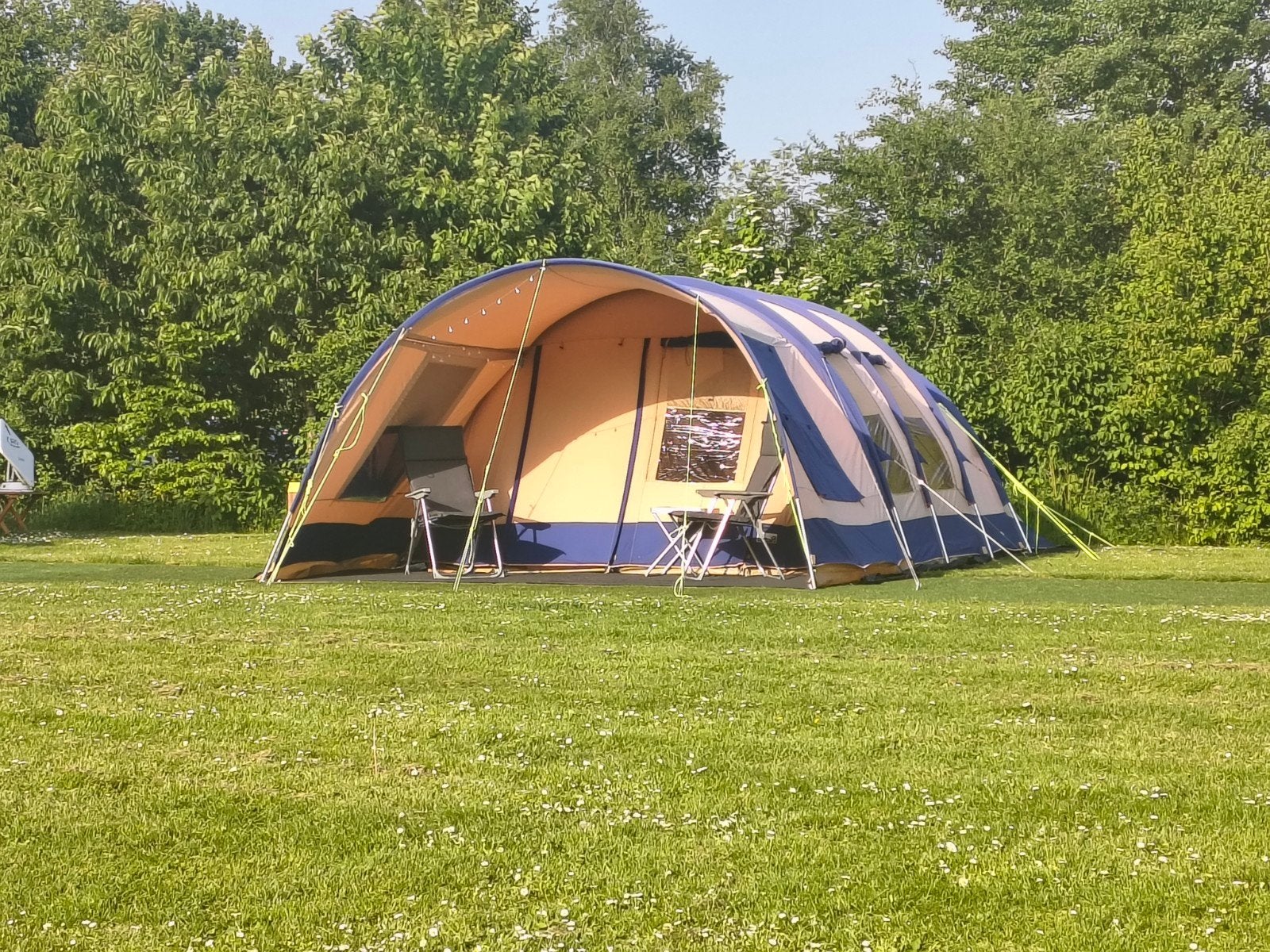 Katoenen 5 persoons tent (vrijbuiter), Ophalen, Gebruikt, Tot en met 5