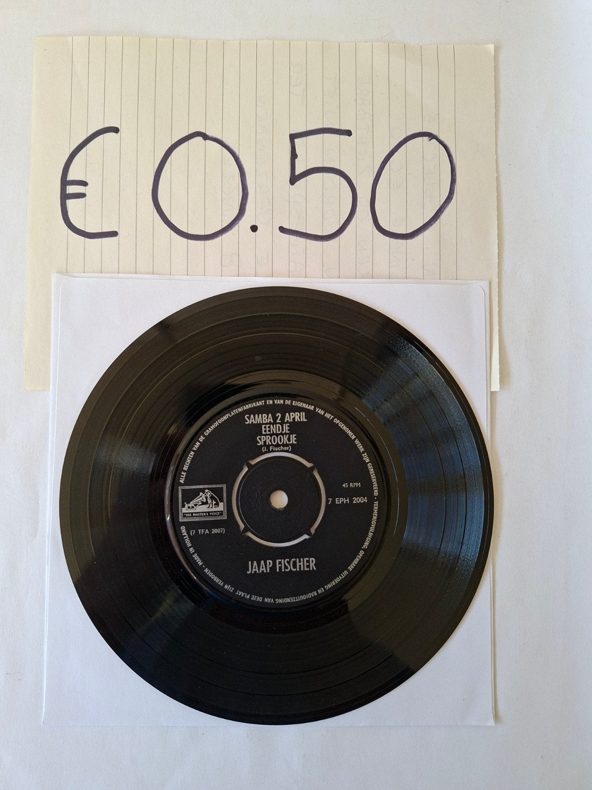 Jaap Fischer, Ophalen of Verzenden, Gebruikt, 7 inch, Levenslied of Smartlap