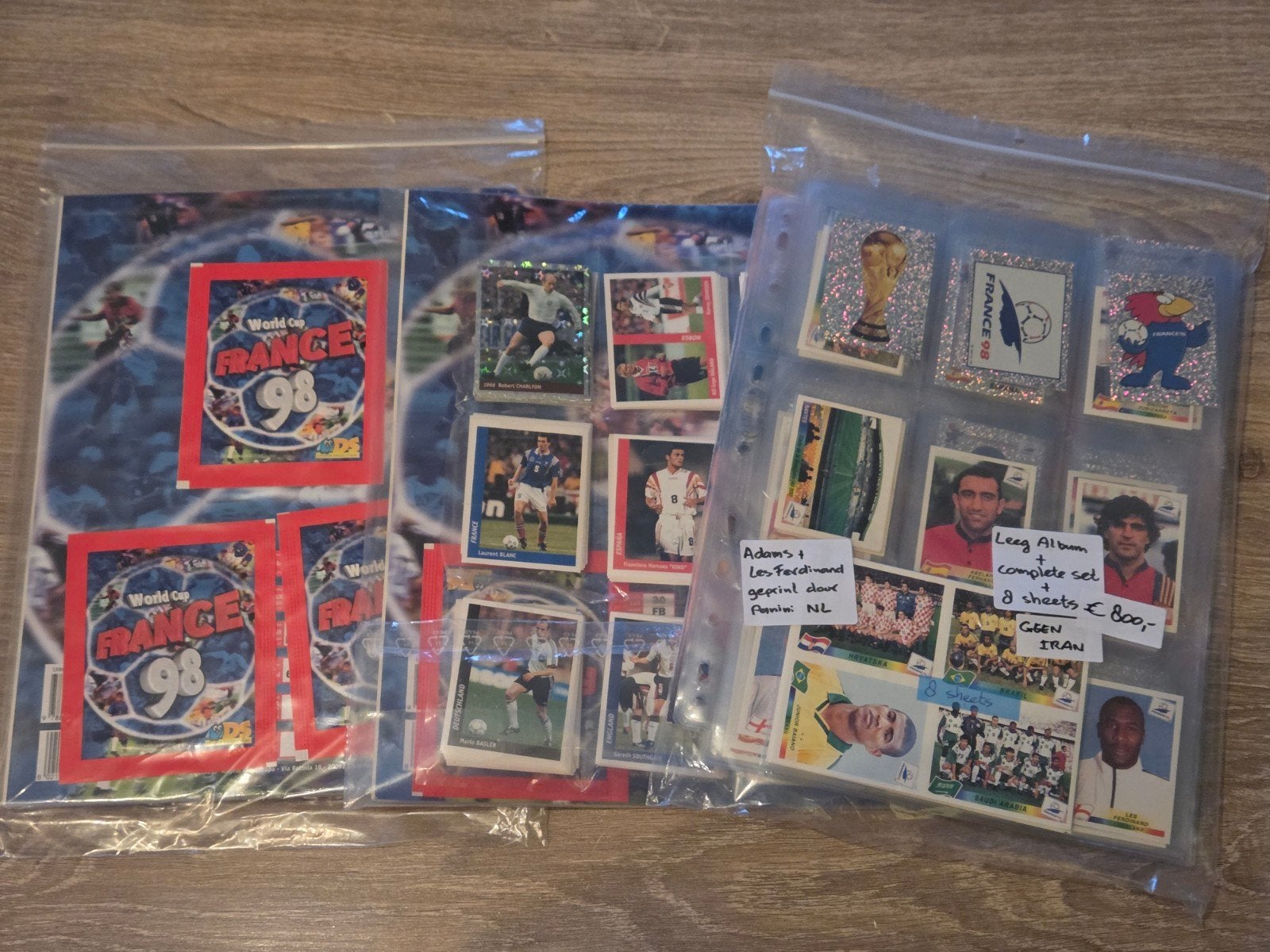 Diverse sets van panini, topps, ah, plus, ds, etc, Ophalen of Verzenden, Buitenlandse clubs, Poster, Plaatje of Sticker
