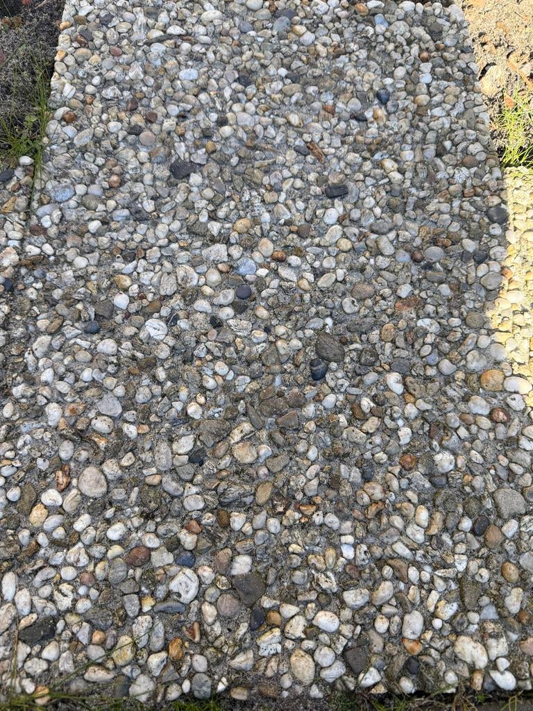 Grindtegels (ca. 47 stuks) - gratis, Ophalen, Gebruikt, 10 m² of meer, Grind