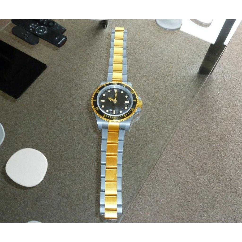 Grote schaal horloge voor display!, Overige merken, Staal, Hengelo OV, Polshorloge
