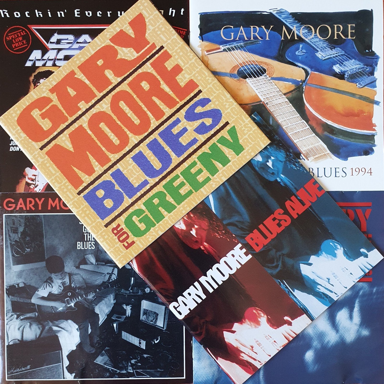 Gary Moore cd's mogen ook per stuk, Cd's en Dvd's, Ophalen of Verzenden, 1980 tot heden, Zo goed als nieuw, Blues