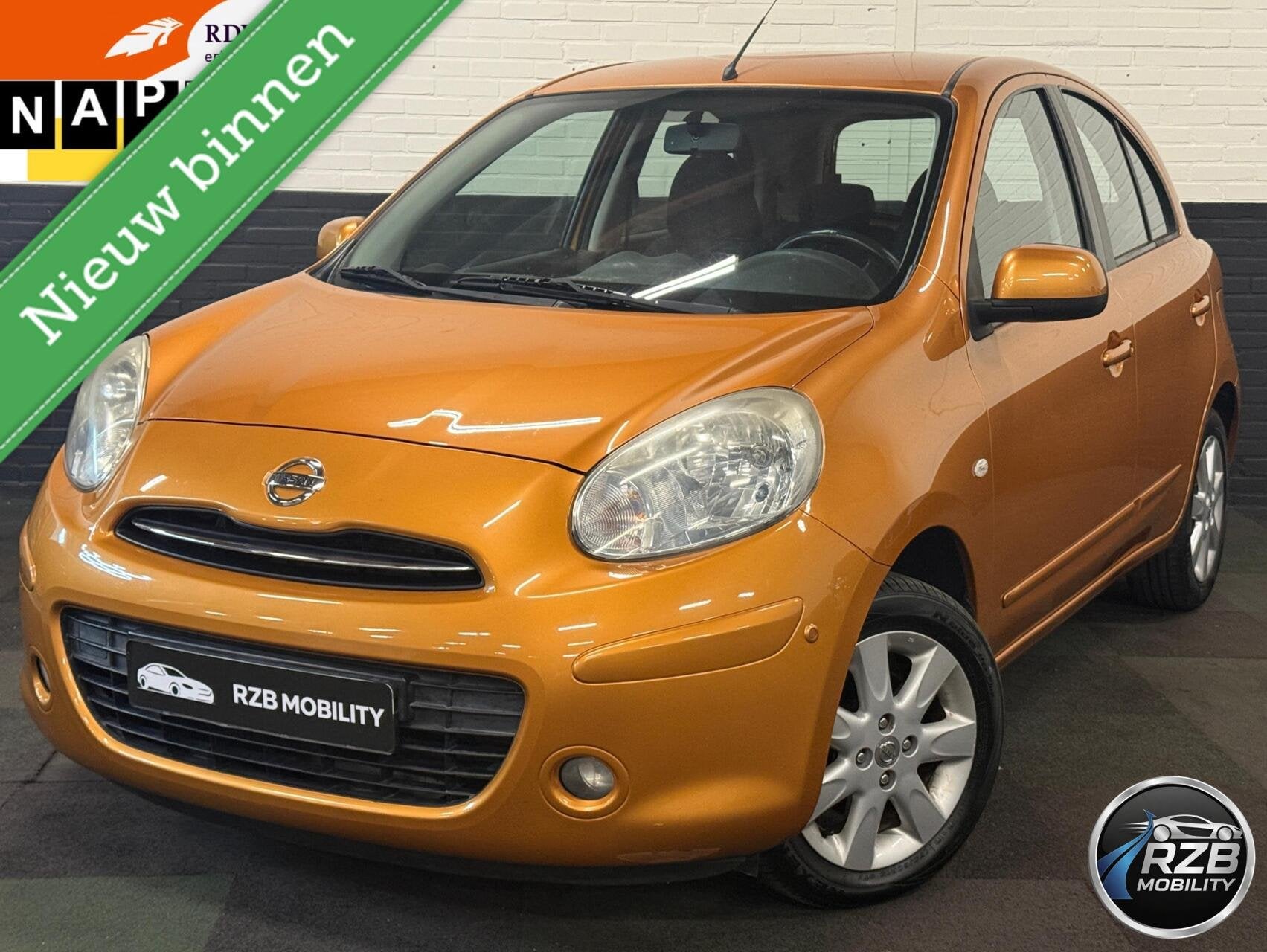 Nissan Micra 1.2 DIG-S Connect Edition Cruise PDC Navi LUXE, Auto's, Voorwielaandrijving, Euro 5, Overige kleuren, 1198 cc