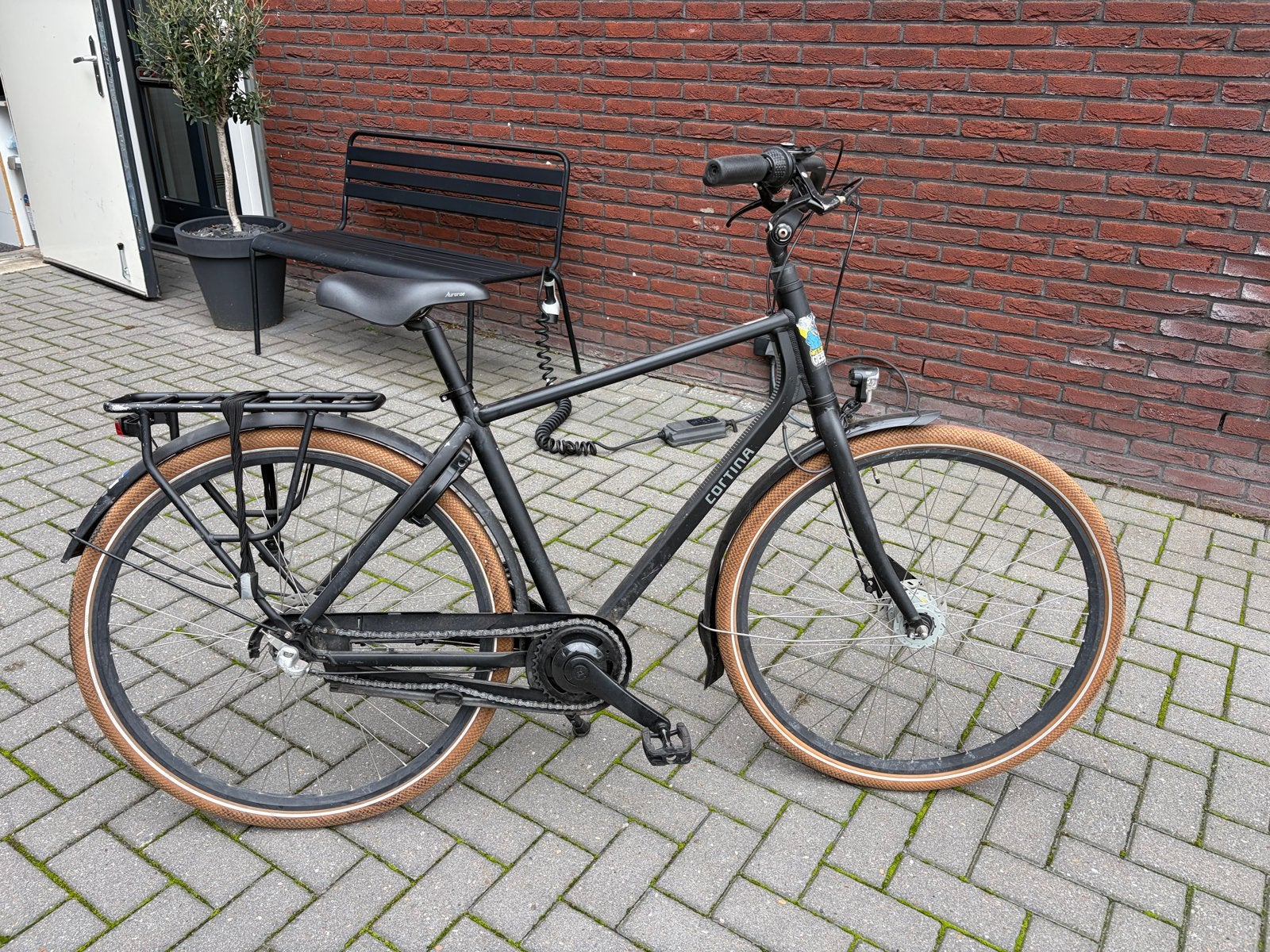 Cortina Foss Herenfiets - gebruikt, Overige merken, Gebruikt, Versnellingen, Ophalen of Verzenden