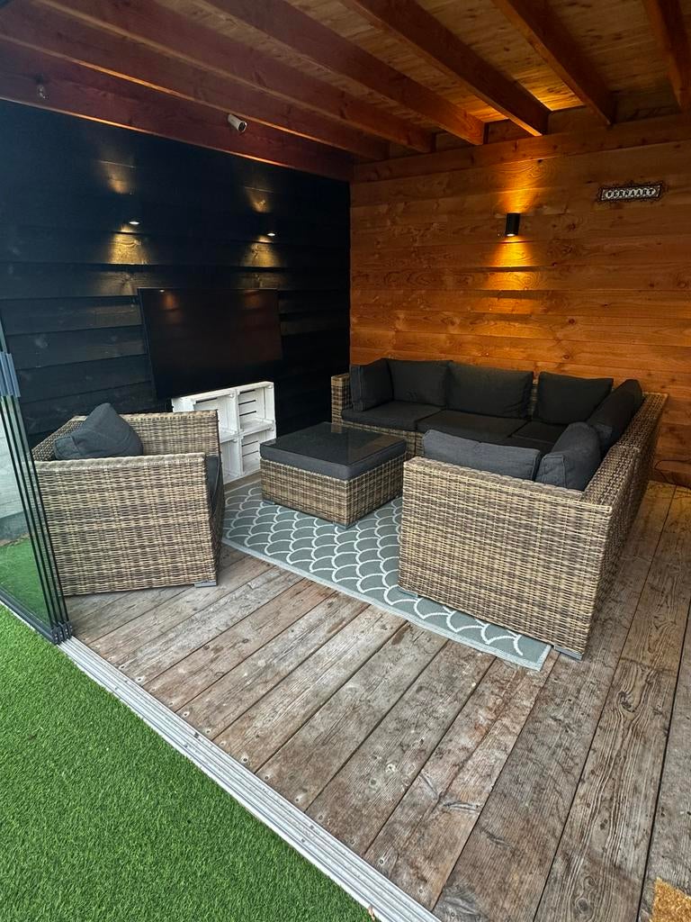 Lounge set, Tuin en Terras, Tuinsets en Loungesets, Zo goed als nieuw, Ophalen