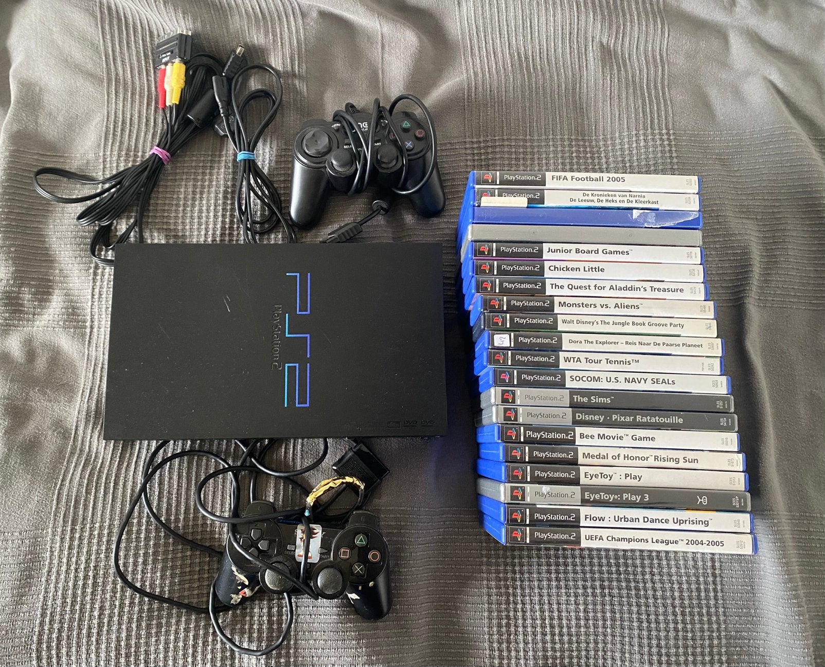 Playstation 2 Phat met 20 spellen, Spelcomputers en Games, Spelcomputers | Sony PlayStation 2, Ophalen of Verzenden, Zo goed als nieuw