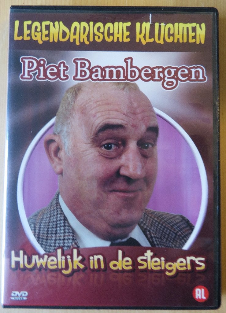 DVD Piet Bambergen - Huwelijk in de Steigers - Klucht, Cd's en Dvd's, Ophalen, Overige artiesten, Gebruikt, Alle leeftijden