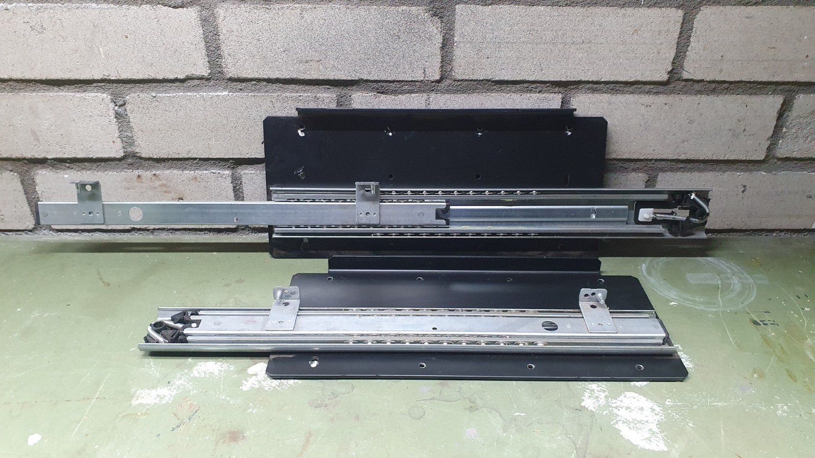 koffiemachine inbouw / geleider rails, Ophalen of Verzenden, Gebruikt, Koffiemachine