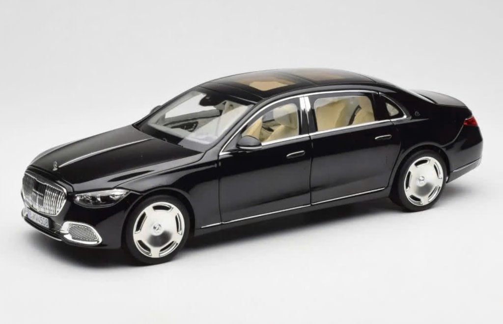 MERCEDES MAYBACH S 680 4MATIC 2021 ZWART 1/18 NOREV 183429, Verzenden, Nieuw, Auto, Norev
