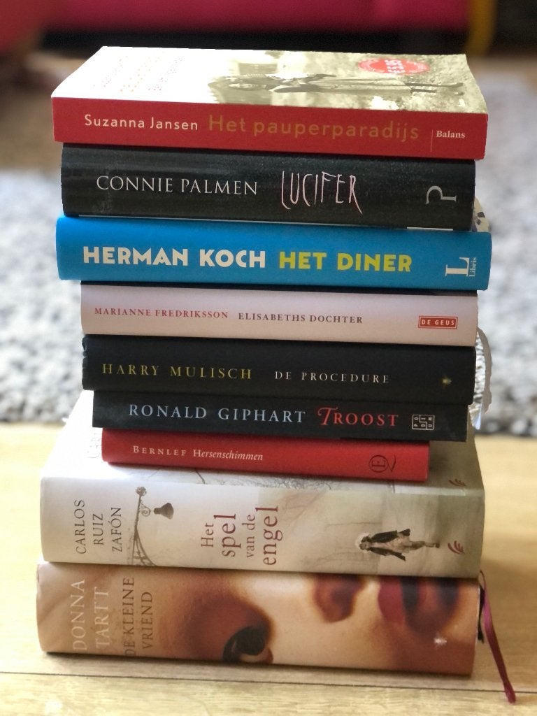 Literatuur boeken: oa Herman koch; Giphart; Connie palmen, Boeken, Literatuur, Ophalen of Verzenden, Zo goed als nieuw, Diverse auteurs
