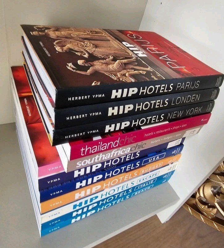 HiP Hotels serie prachtige boeken teab!, Ophalen, Zo goed als nieuw, Taal en Reizen