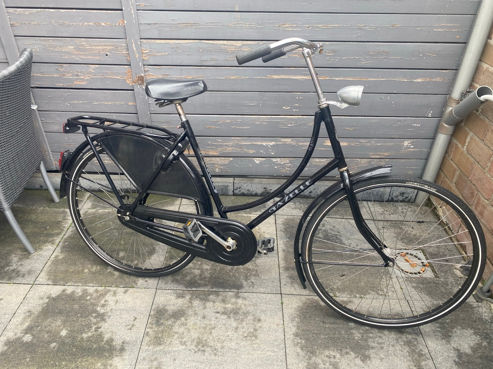 Gazelle Classic omafiets  28 inch, Fietsen en Brommers, 53 tot 56 cm, Ophalen, Gebruikt