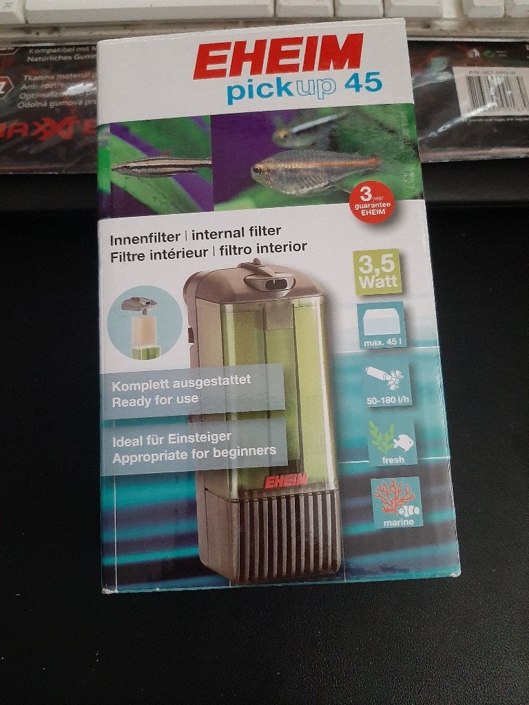 Eheim PickUp 45 aquariumfilter, Ophalen of Verzenden, Zo goed als nieuw, Filter, Overige merken
