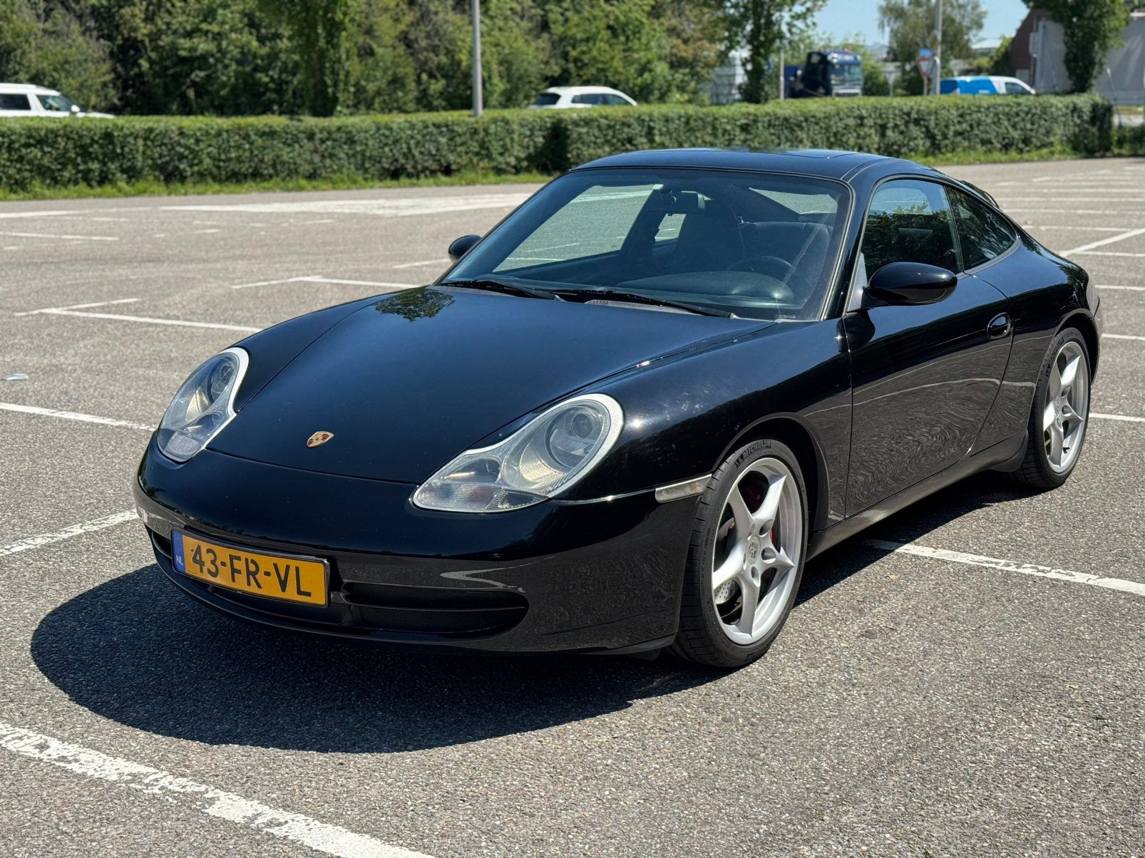 Porsche 911 996.1 Coupe Handbak | Orig NL / 6 stalen bussen, Auto's, Achterwielaandrijving, 4 stoelen, Zwart, 3387 cc