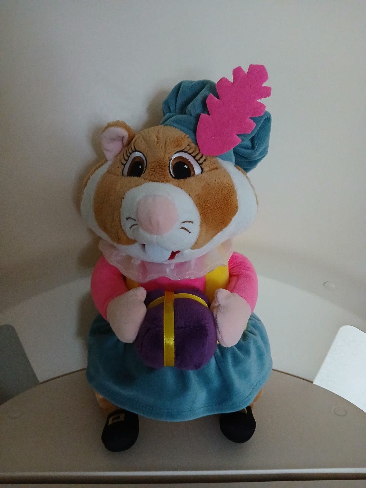 Kado Piet Hamster knuffel., Ophalen of Verzenden, Zo goed als nieuw
