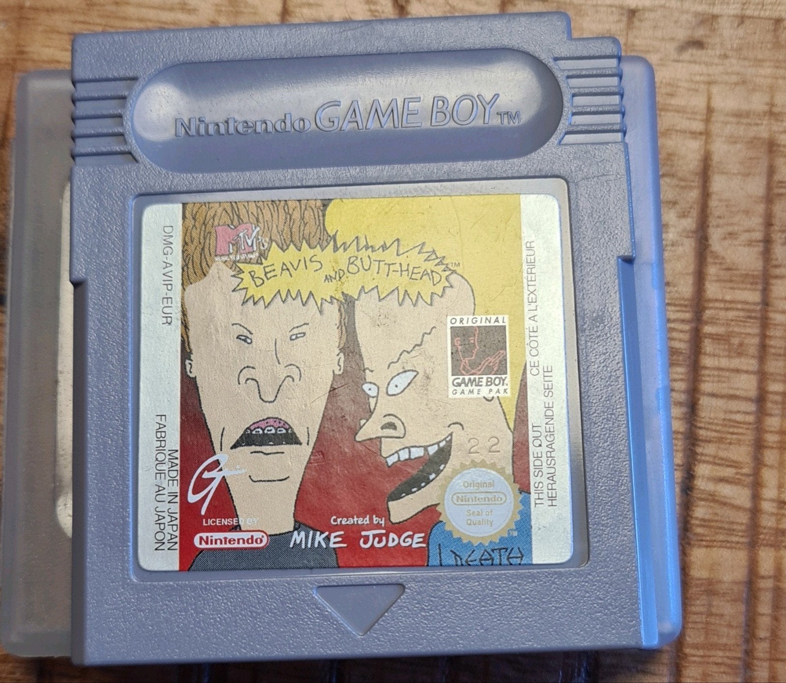 Beavis and butthead MTV voor gameboy, Avontuur en Actie, 1 speler, Ophalen of Verzenden, Zo goed als nieuw