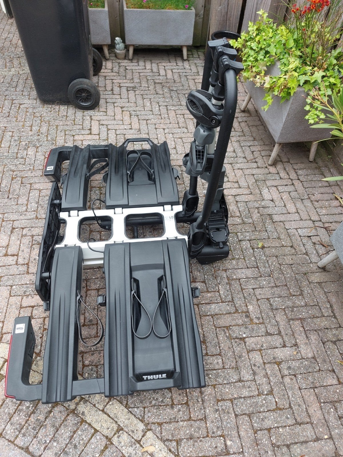 Thule easyfold 934 3 fietsen, Ophalen, Gebruikt, Elektrische fiets, 2 fietsen