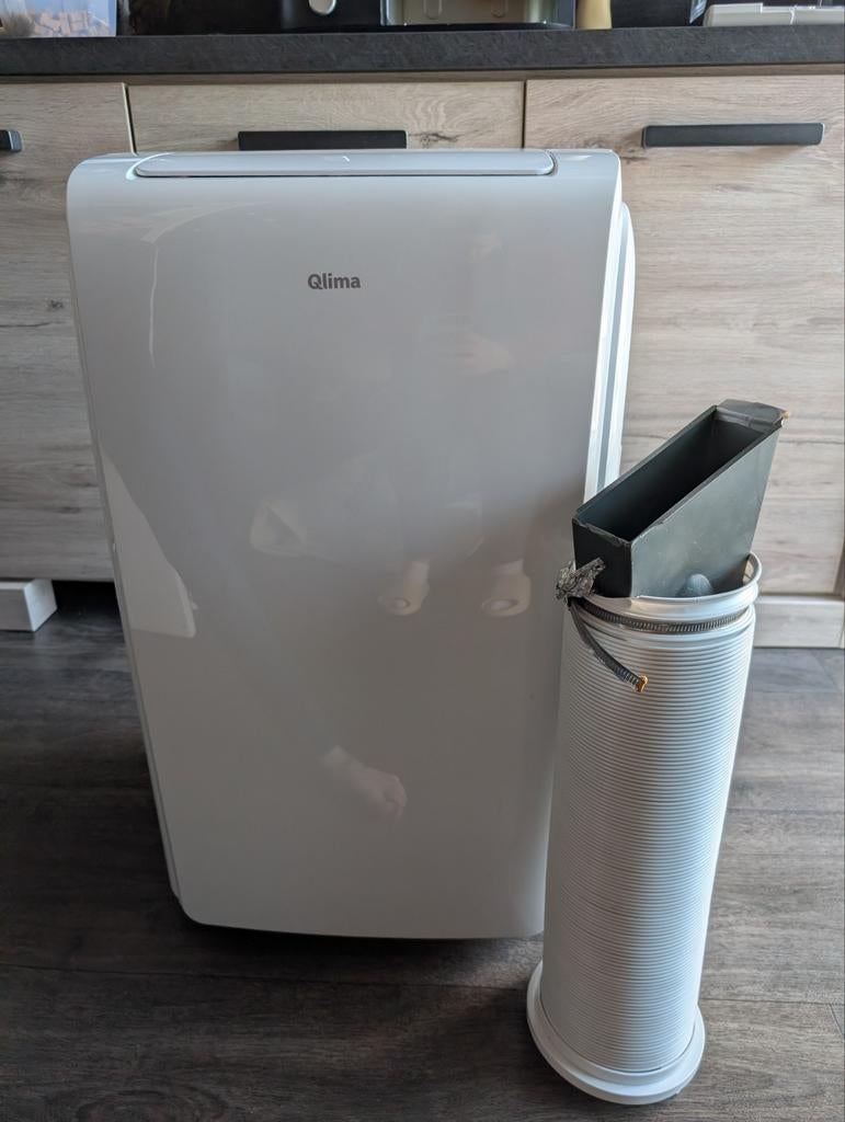 Mobiele Airco Qlima  (koelen en verwarmen), Witgoed en Apparatuur, Airco's, Koelen en Ontvochtigen, Minder dan 60 m³, Timer, 3 snelheden of meer
