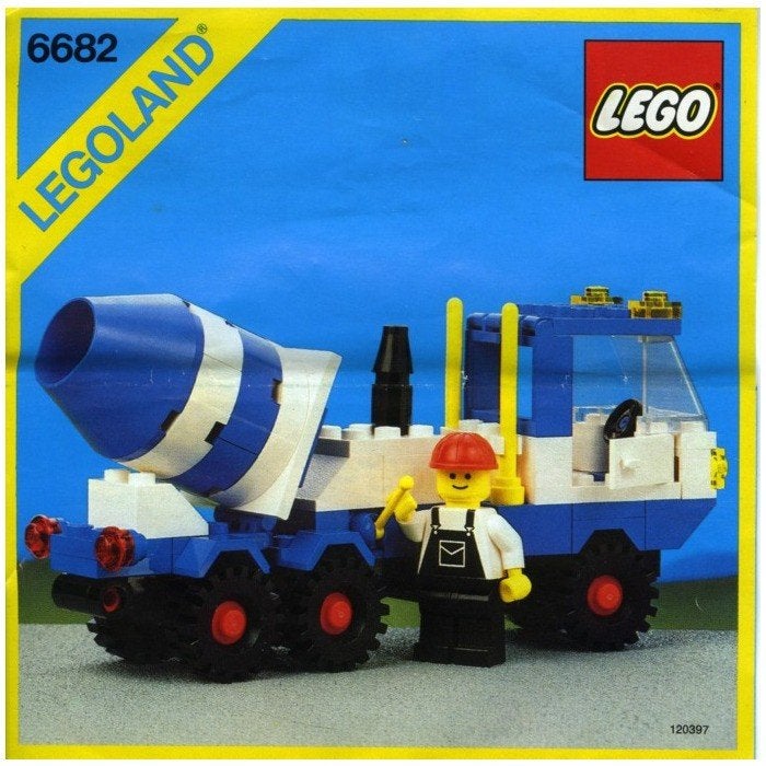 Lego 6682 Cement Mixer, Gebruikt, Lego, Ophalen of Verzenden, LEGOLAND