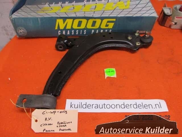 Draagarm R,V, 16mm Citroen Berlingo Xsara Partner MOOG, Citroën, -, -, Nieuw